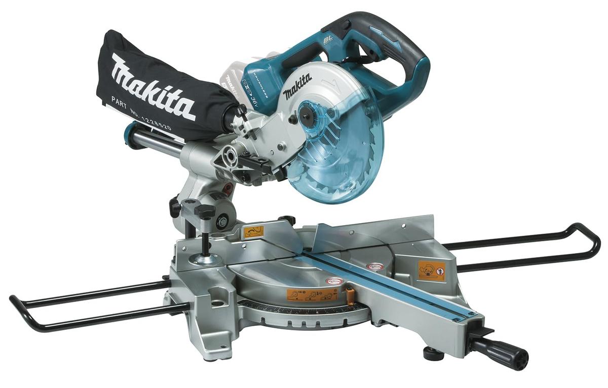 MAKITA PIA UKONICA Z POSUWEM 2x18V 190mm BEZ AKUMULATORW I ADOWARKI BLDC DLS714NZ