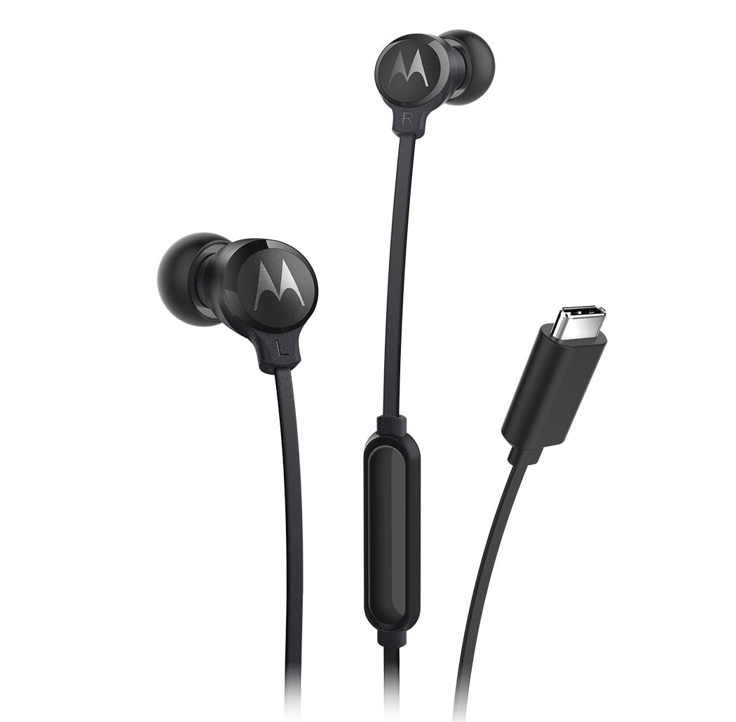 Casque Motorola Earbuds 3C-S Noir USB-C
