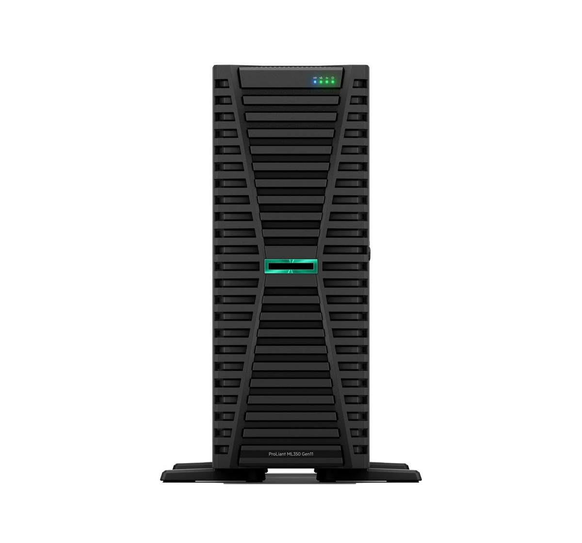 Serveur - tour - 4U - 2 voies - 1 x Xeon Silver 4510 / 2.4 GHz - RAM 64 Go - SATA/SAS/NVMe - hot-swap 2.5" baie(s) - SSD 2 x 960 Go - Gigabit Ethernet - Aucun SE fourni - moniteur : aucun - Smart Choice