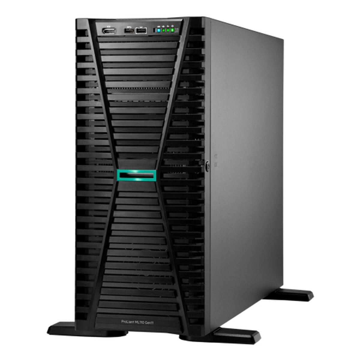 HPE ProLiant ML110 Gen11 - Serveur - tour 4.5U - 1 voie - 1 x Xeon Silver 4510 / jusqu'à 4.1 GHz - RAM 32 Go - SATA/NVMe - hot-swap 3.5" baie(s) - HDD 2 x 4 To - Gigabit Ethernet - moniteur : aucun - Smart Choice