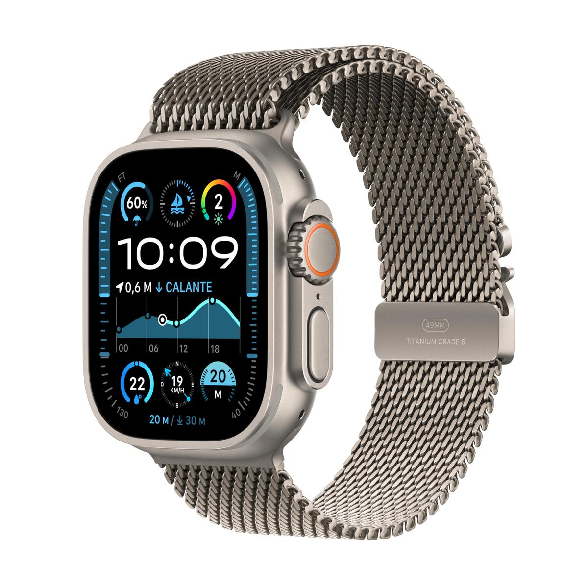 Men's Watch Apple MX4M3TY/A Titanium