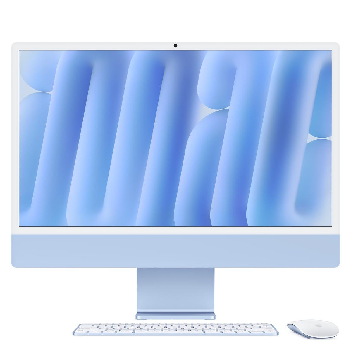 Apple iMac M4 24'' 10-CPU/10-GPU 16GB 256GB blau