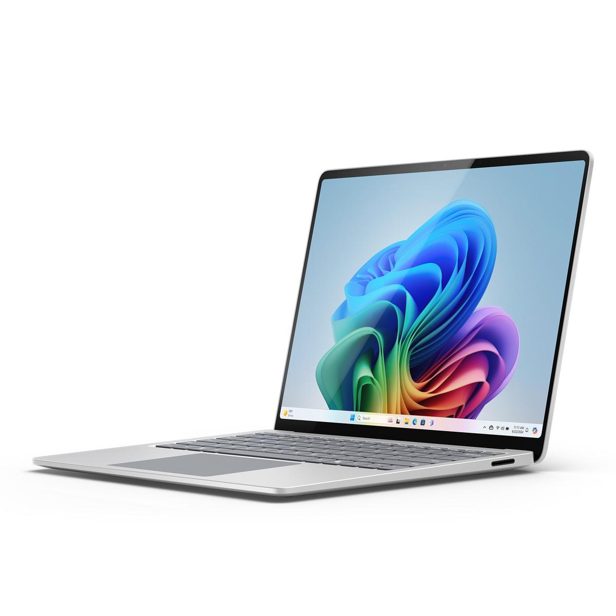 Surface Laptop (7.Edition) Copilot+PC 13,8" QHD Touch Platin Snapdragon X Elite 16GB/512GB SSD Win11 ZGP-00005