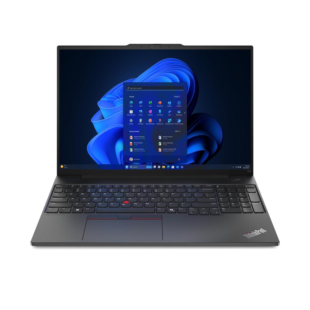 LENOVO ThinkPad E16 G2 21MA Intel Core Ultra 7 155H 40,6cm 16Zoll WUXGA 16GB RAM 512GB M.2 SSD W11P