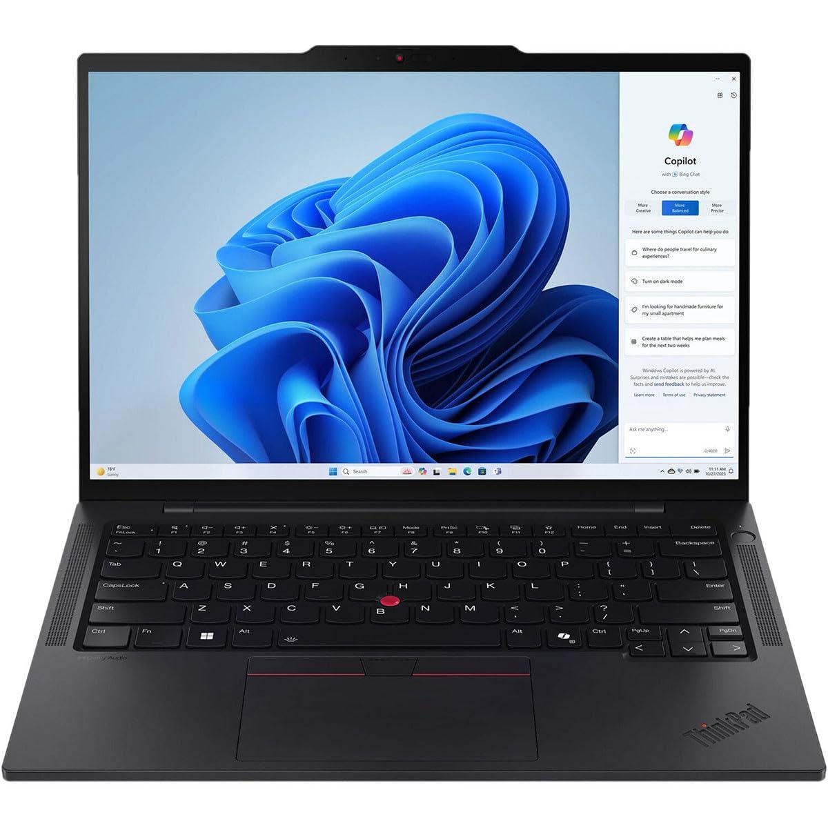Lenovo ThinkPad T14s Gen 5 Core Ultra 5 125U 256GB 16GB 14" WUXGA (1920x1200) IPS WIN11 Pro GREY Backlit Keyboard FP Reader 1 YW