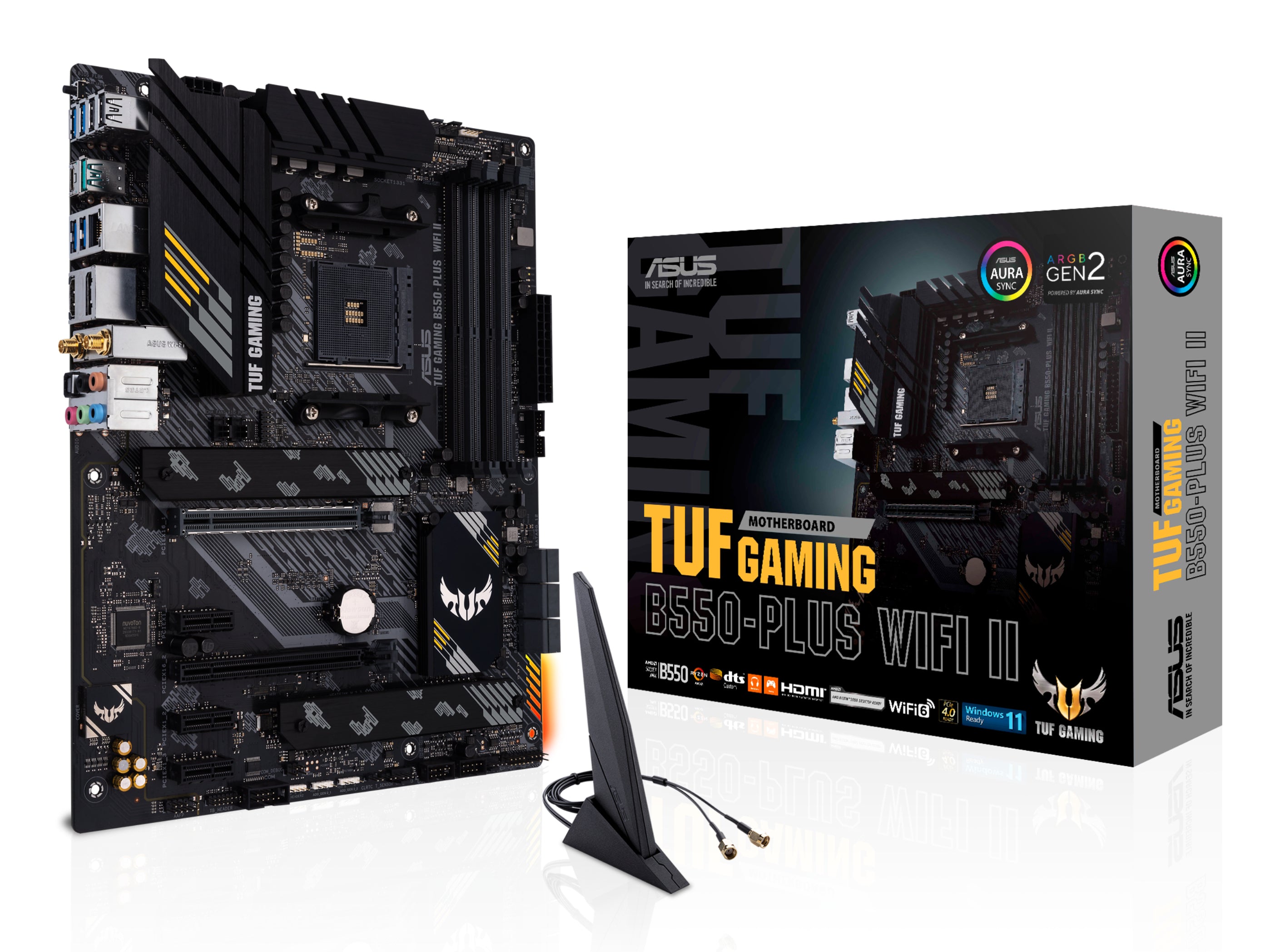 TUF GAMING B550-PLUS WIFI II - B550/AM4/DDR4/ATX