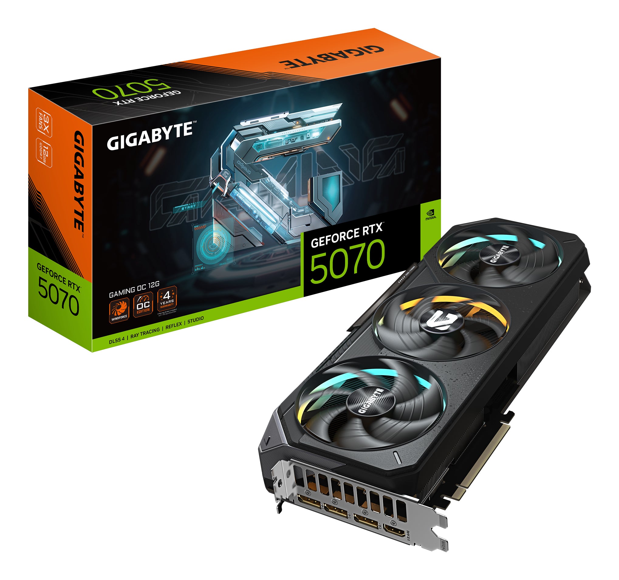 Carte Graphique Gigabyte GeForce RTX 5070 Gaming OC