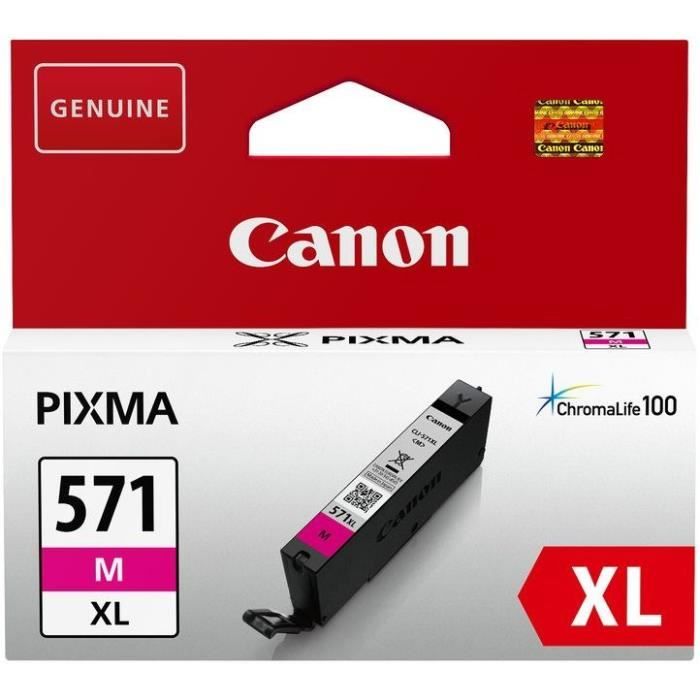 Cartouche haute capacité Magenta - CLI-571M XL