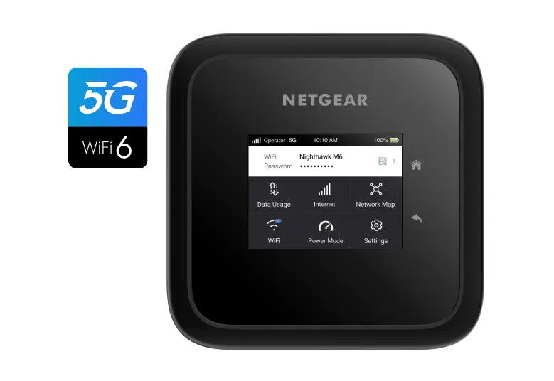NETGEAR Nighthawk M6 - Point d'accès mobile - 5G - 2.5 Gbits/s - 1GbE, 802.11ax, Wi-Fi 5