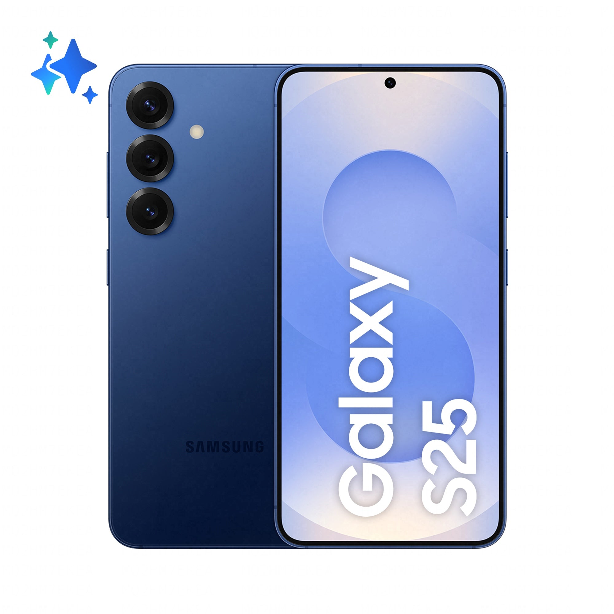 Samsung Galaxy S25 - 5G smartphone - double SIM - RAM 12 Go / Mémoire interne 256 Go - écran OEL - 6.2" - 2340 x 1080 pixels (120 Hz) - 3 x caméras arrière 50 MP, 12 MP, 10 MP - front camera 12 MP - marine