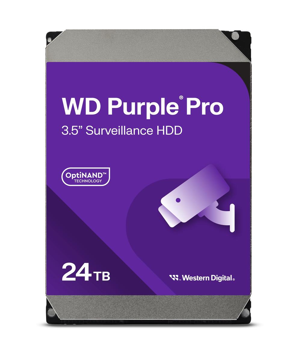 WD 24TB 3,5'' SATA3 WD240PURP 7200rpm,512MB,8,9cm,Purple Pro