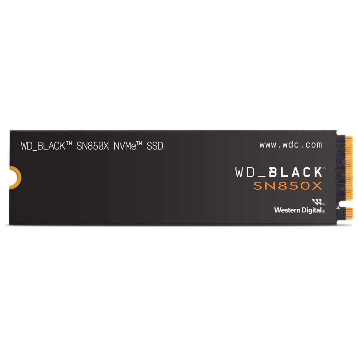 WD_BLACK SN850X WDS800T2X0E-00CDD0 - SSD - chiffré - 8 To - interne - M.2 2280 - PCIe 4.0 x4 (NVMe) - TCG Opal Encryption 2.01