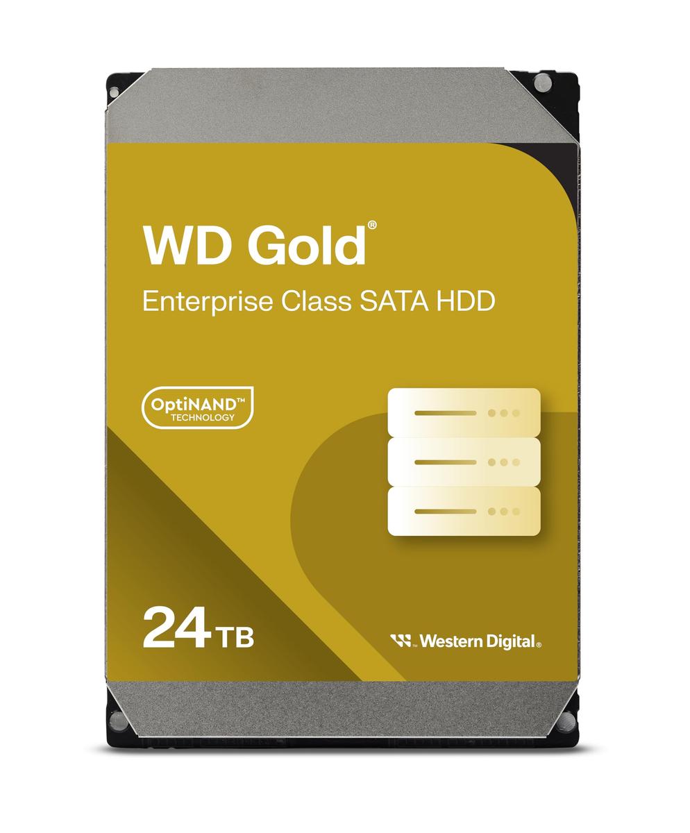 WD HD3.5" SATA3-Raid 24TB WD242KRYZ / Gold (Di)