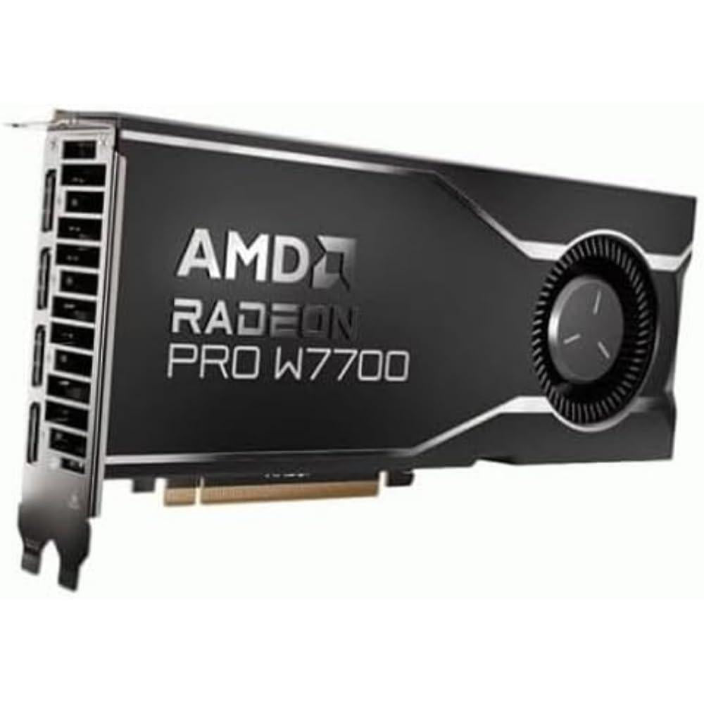 AMD Radeon Pro W7700 - Carte graphique - Radeon Pro W7700 - 16 Go GDDR6 - PCIe 4.0 x16 - 4 x DisplayPort