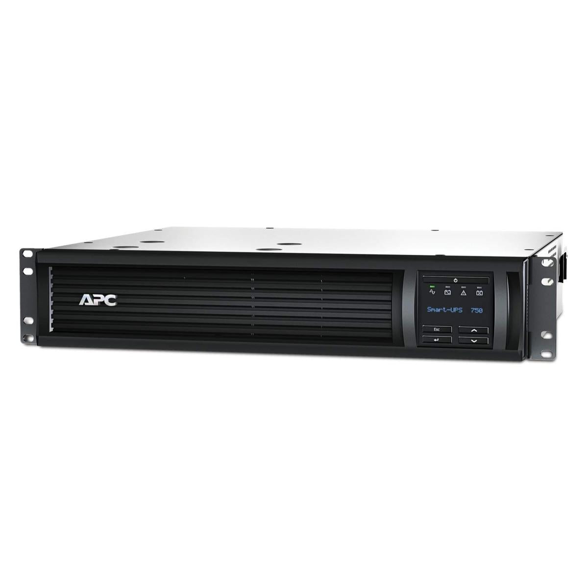 APC Smart-UPS 750VA LCD RM 2U 230V with Network Card | Schneider Electric