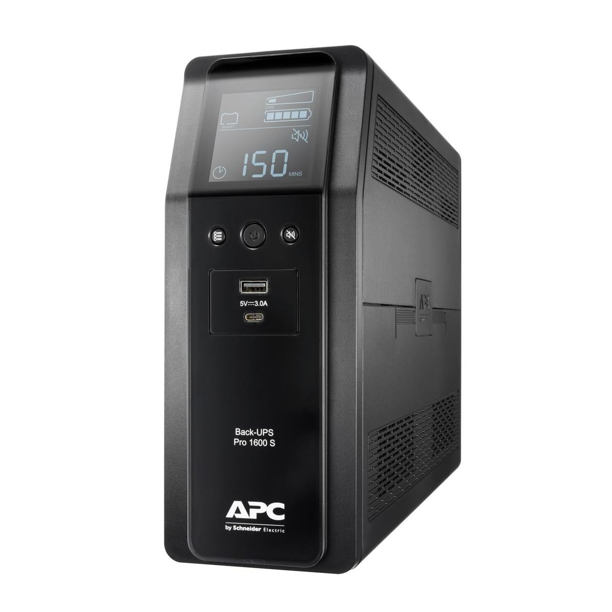 APC Back UPS Pro BR 1600VA, Sinewave,8 Outlets, AVR, LCD interface | Schneider Electric