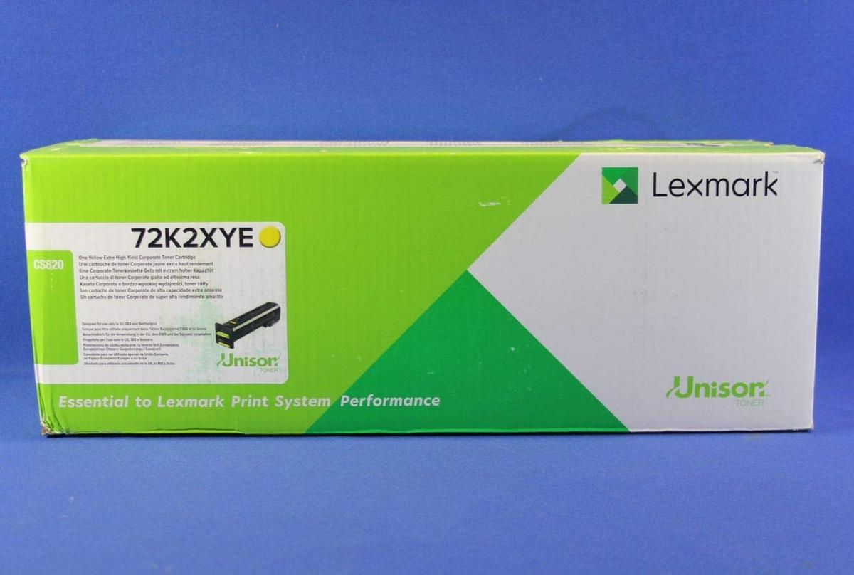 LEXMARK Toner Corp. yellow CS820