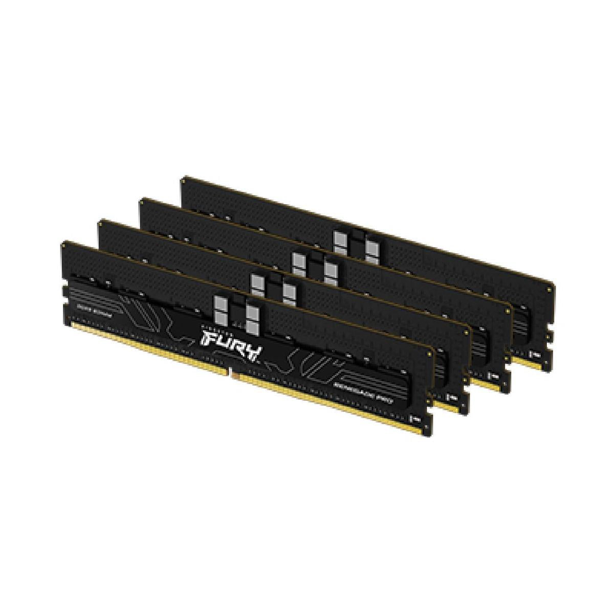 Kingston KF560R32RBEK4-64 64GB 6000MT/s DDR5 ECC Reg CL32 DIMM (Kit of 4) FURY Renegade Pro EXPO | Kingston