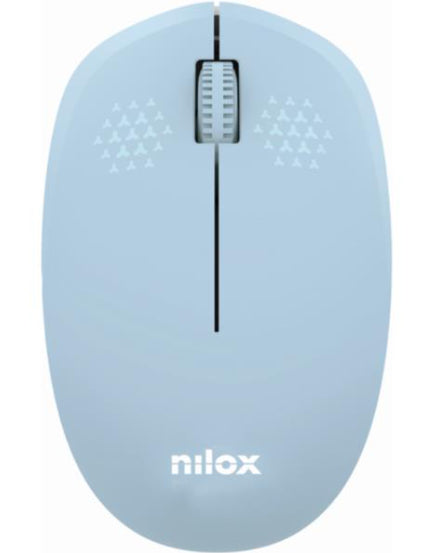 Souris Optique Sans Fil Nilox Bleu Noir 1000 dpi