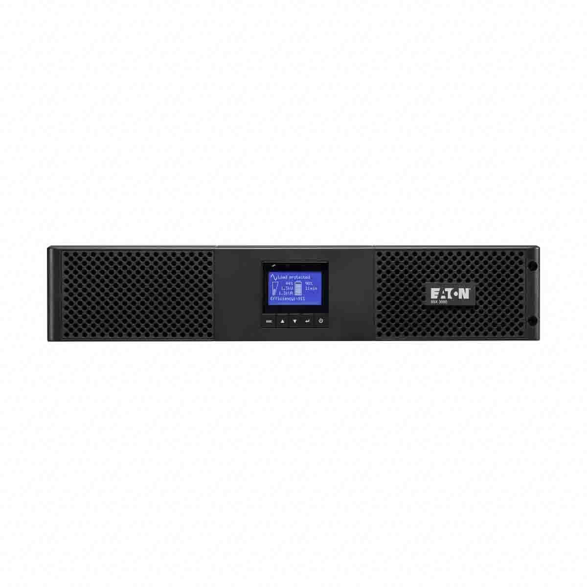 Eaton 9SX 9SX3000IR - Onduleur (rack-montable) - CA 200/208/220/230/240 V - 2700 Watt - 3000 VA - RS-232, USB - connecteurs de sortie : 9 - PFC - 2U - 19"
