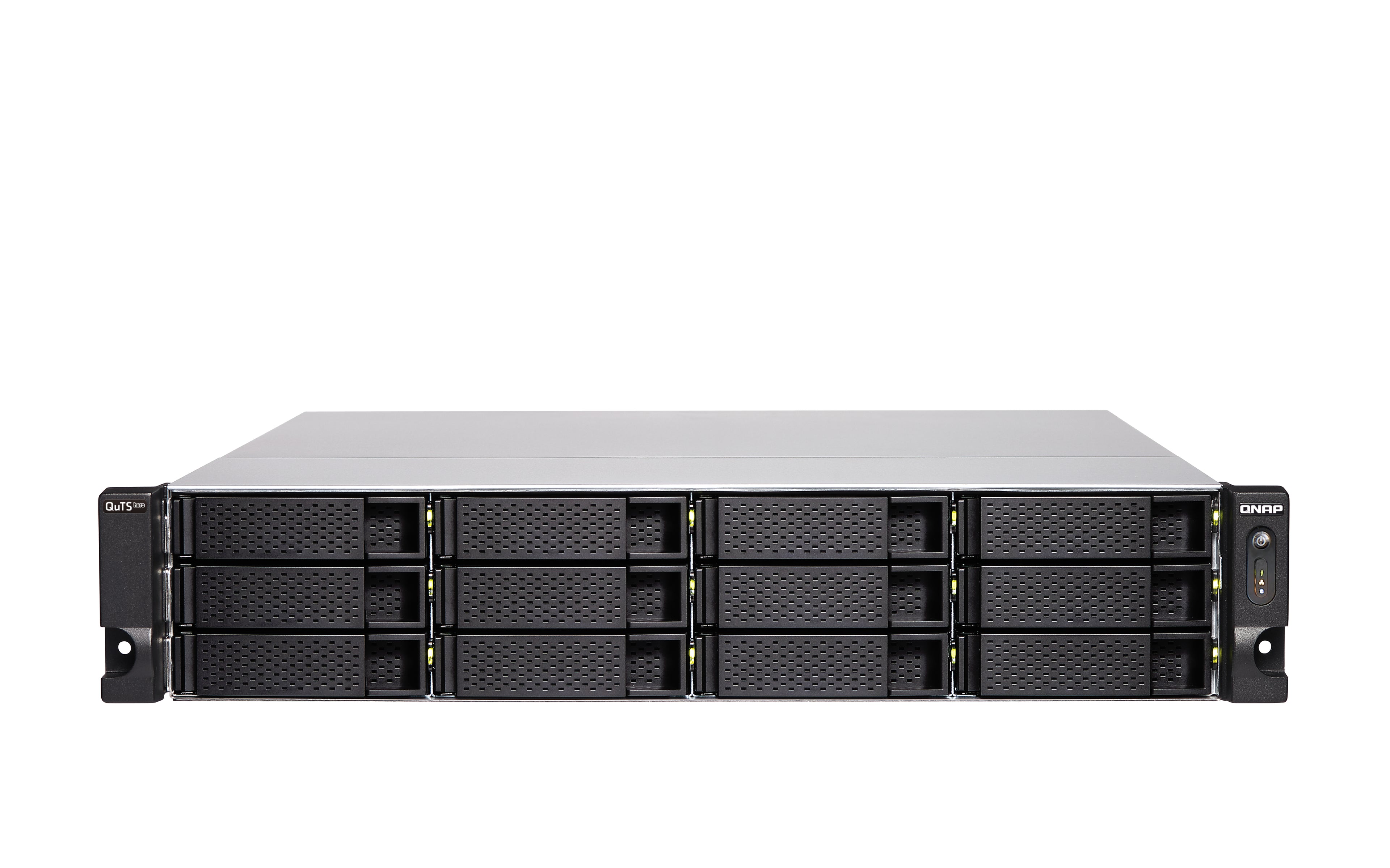 QNAP TS-h1886XU-RP R2 - Serveur NAS - 18 Baies - rack-montable - SATA 6Gb/s - RAID 0, 1, 5, 6, 10, 50, JBOD, 60, RAID TP - RAM 32 Go - 2.5 Gigabit Ethernet / 10 Gigabit Ethernet - iSCSI support - 2U