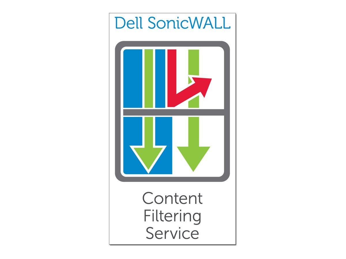 SonicWall Content Filtering Service Premium Business Edition for NSA 3600 - Licence d'abonnement (1 an) - 1 appareil - pour NSa 3600, 3600 High Availability, 3600 TotalSecure