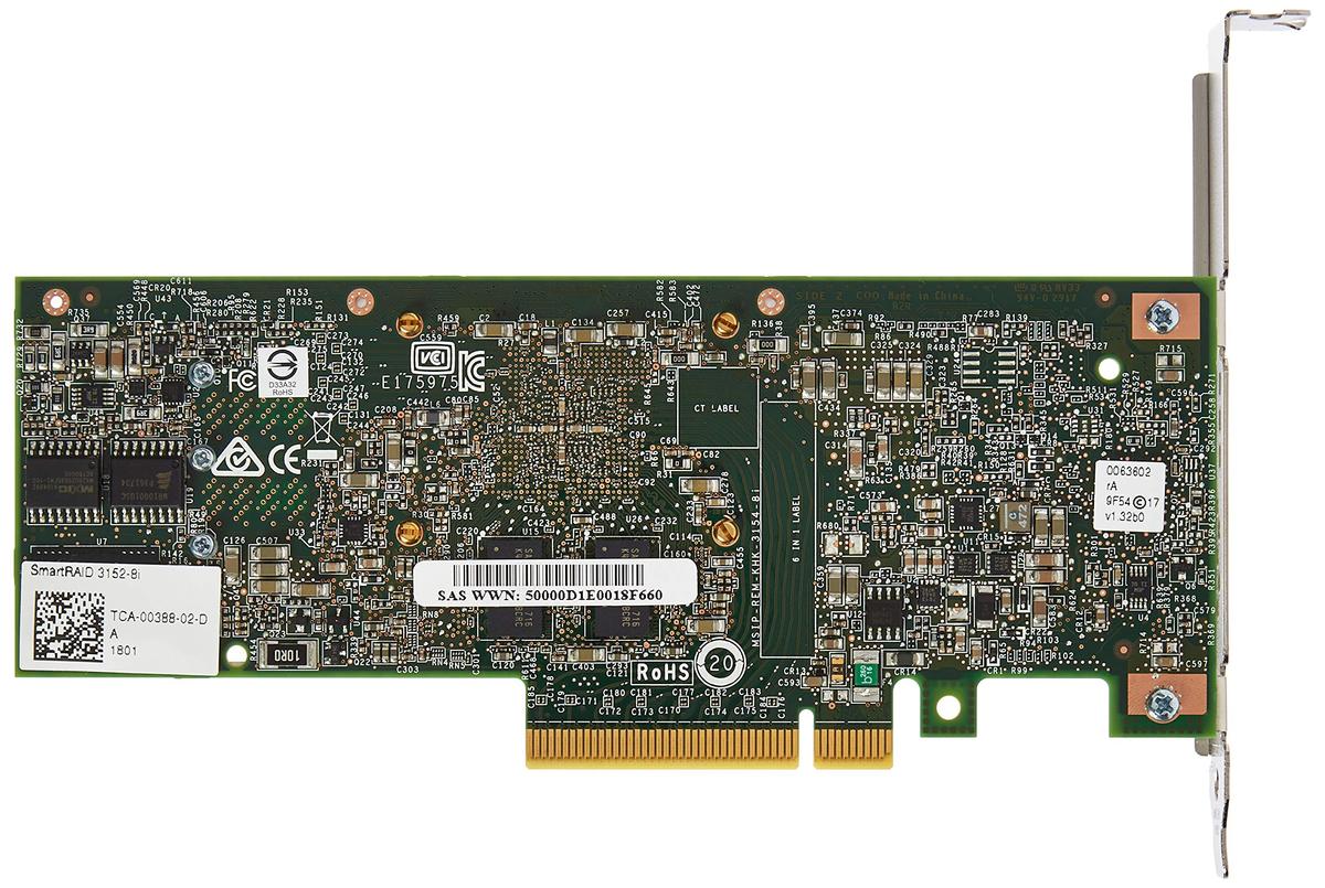 Microchip Adaptec SmartRAID Controller LP 3152-8i