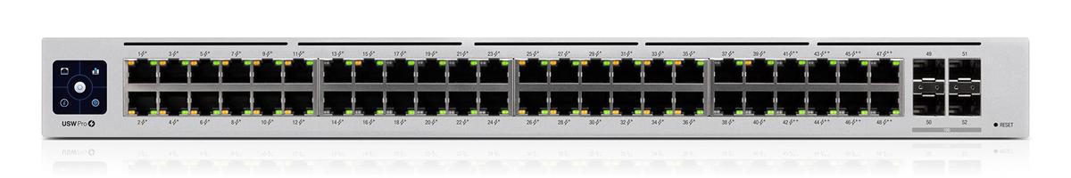 Switch réseau ethernet Gigabit Ubiquiti UniFi Pro 48 PoE - 48 ports + 4x SFP