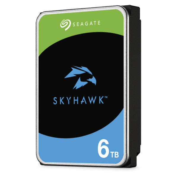 Disque Dur 3,5" Seagate SkyHawk 6To 256Mo - S-ATA