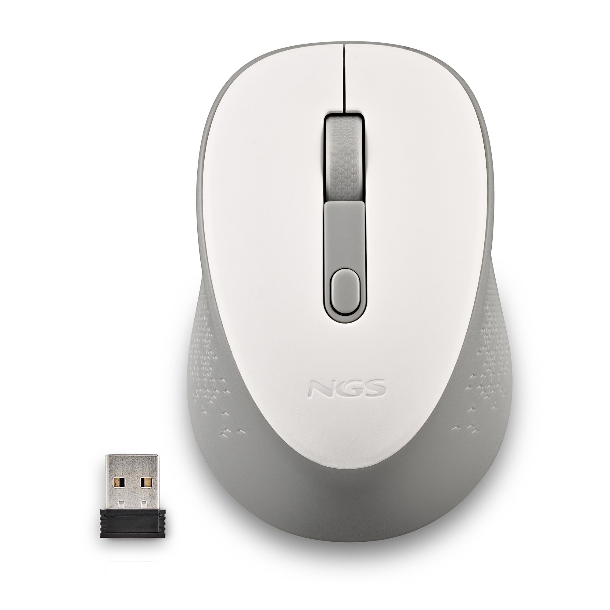 Souris NGS DEWWHITE Blanc 1600 dpi (1 Unité)