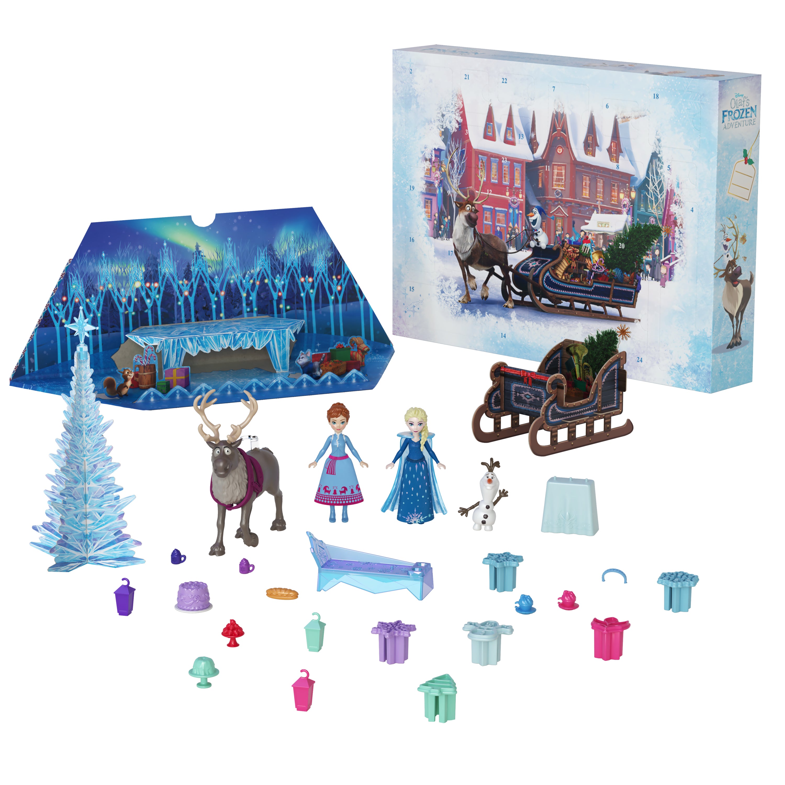 Calendrier de l’Avent Frozen HWX20 Plastique