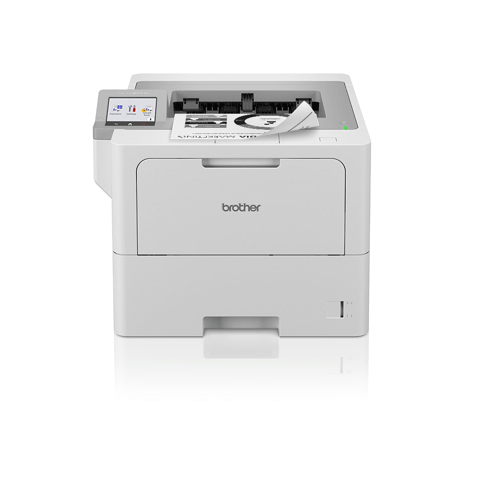 Brother HL-L6410DN - Imprimante - Noir et blanc - Recto-verso - laser - A4/Legal - 1200 x 1200 ppp - jusqu'à 50 ppm - capacité : 620 feuilles - USB 2.0, Gigabit LAN, NFC, hôte USB 2.0