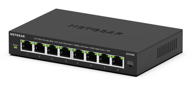 Câble USB Netgear GS308E-400EUS Noir