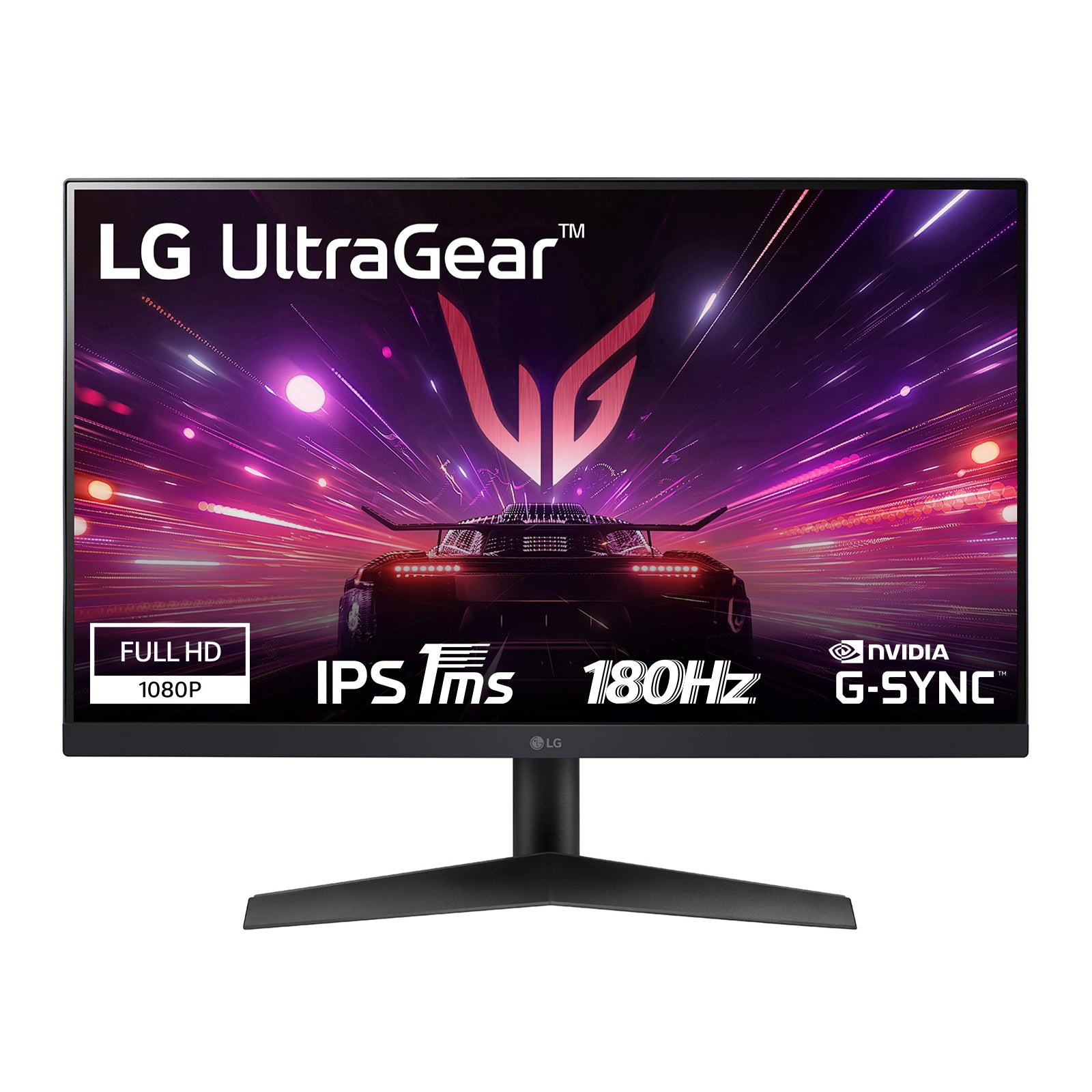 Ecran 24" LG UltraGear 24GS60F-B Full HD 180Hz (Noir)