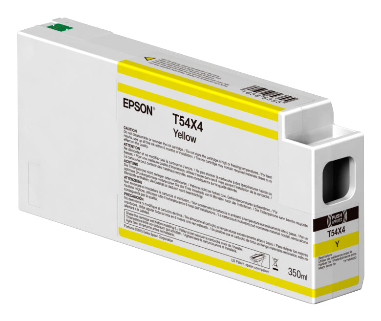 Epson T54X4 - 350 ml - jaune - original - cartouche d'encre - pour SureColor SC-P6000, SC-P7000, SC-P7000V, SC-P8000, SC-P9000, SC-P9000V