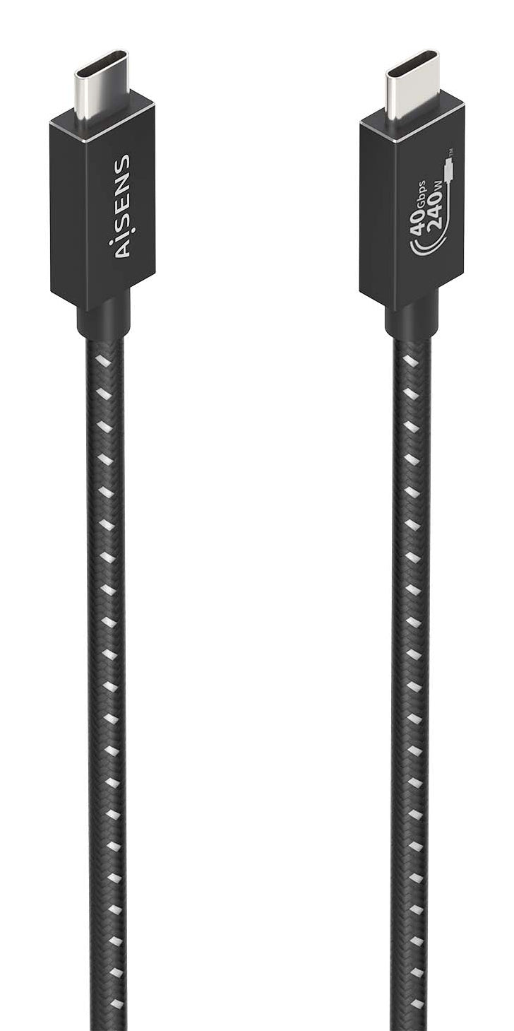 Câble USB Aisens A156-0866 Noir 50 cm