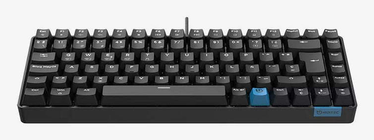 Clavier Hiditec GKE010006 Noir Espagnol Qwerty