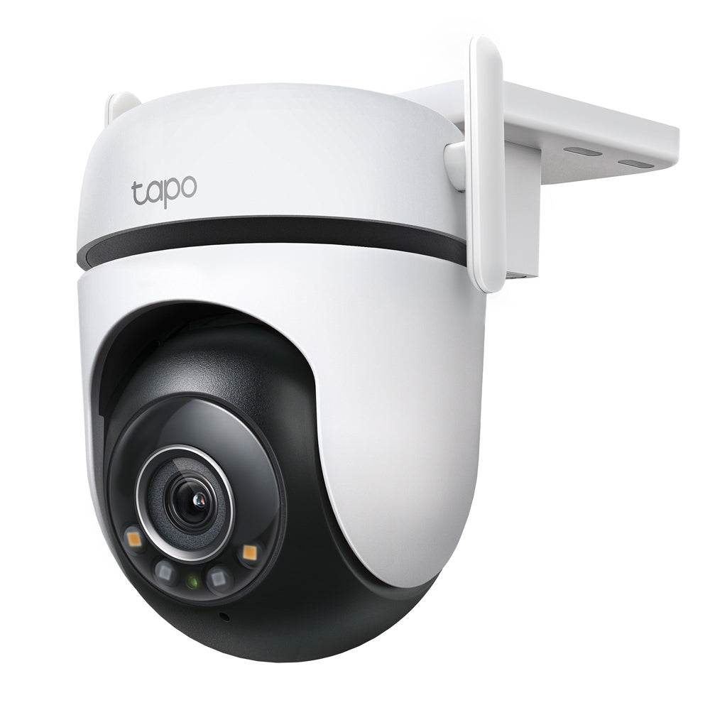Tapo C520WS V1 - Caméra de surveillance réseau - panoramique / inclinaison - extérieur - résistant aux intempéries - couleur (Jour et nuit) - 4 MP - 2560 x 1440 - 2K - audio - sans fil - Wi-Fi - 2.4GHz radio - H.264 - CC 9 V