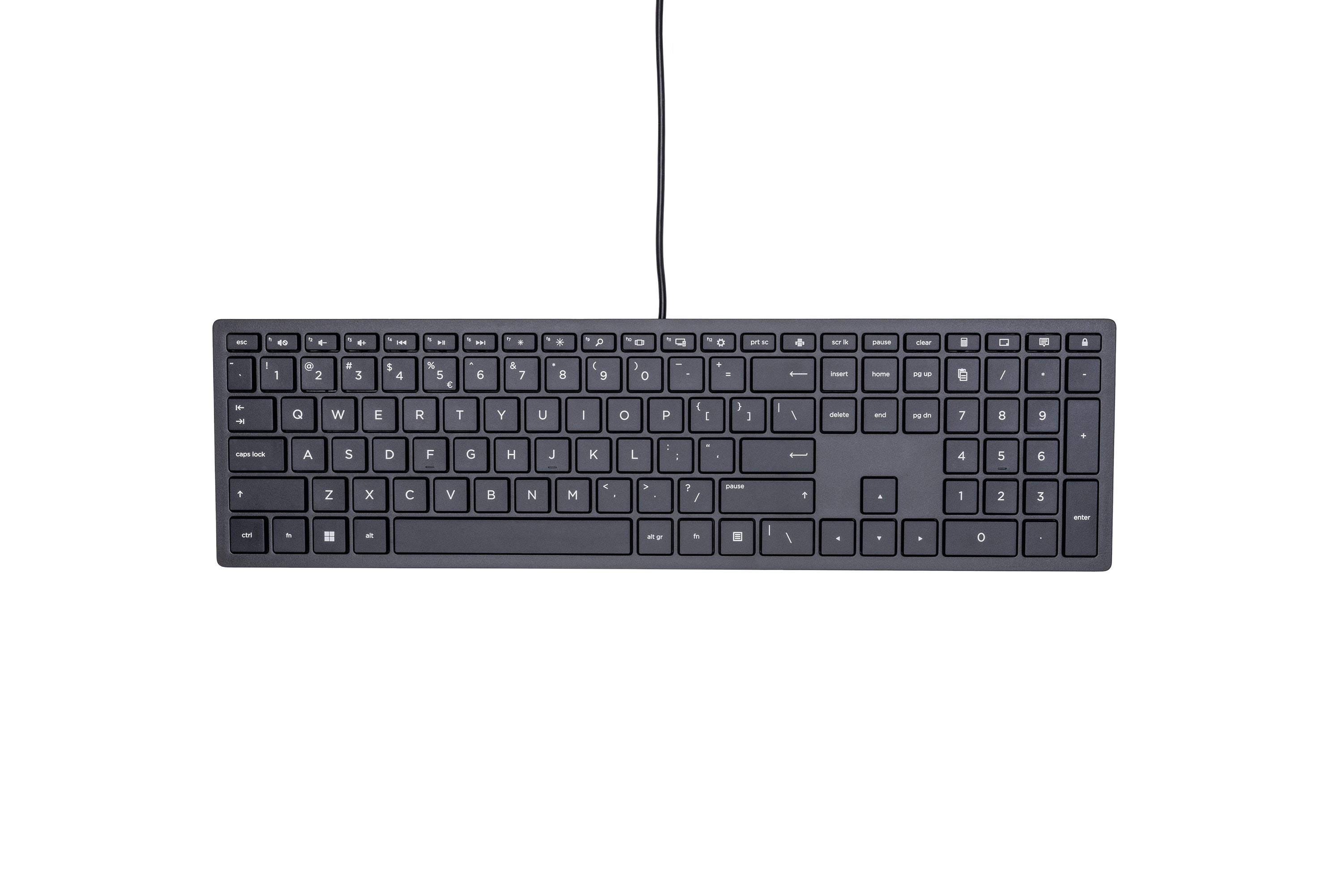 HP Pavilion 300 - Clavier - USB - Anglais - noir de jais
