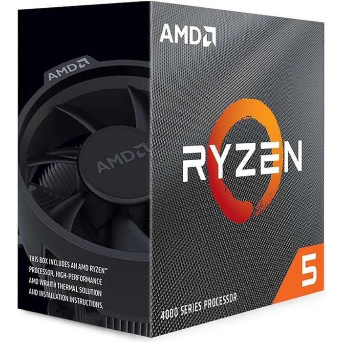 Processeur AMD 100-100000644BOX AMD AM4