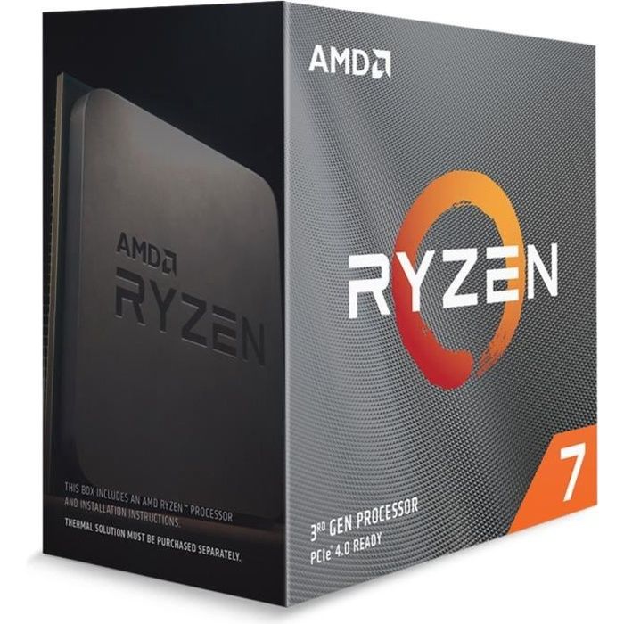 AMD Ryzen 7 5700X - 3.4 GHz - 8 curs - 16 filetages - 32 Mo cache - Socket AM4 - PIB/WOF