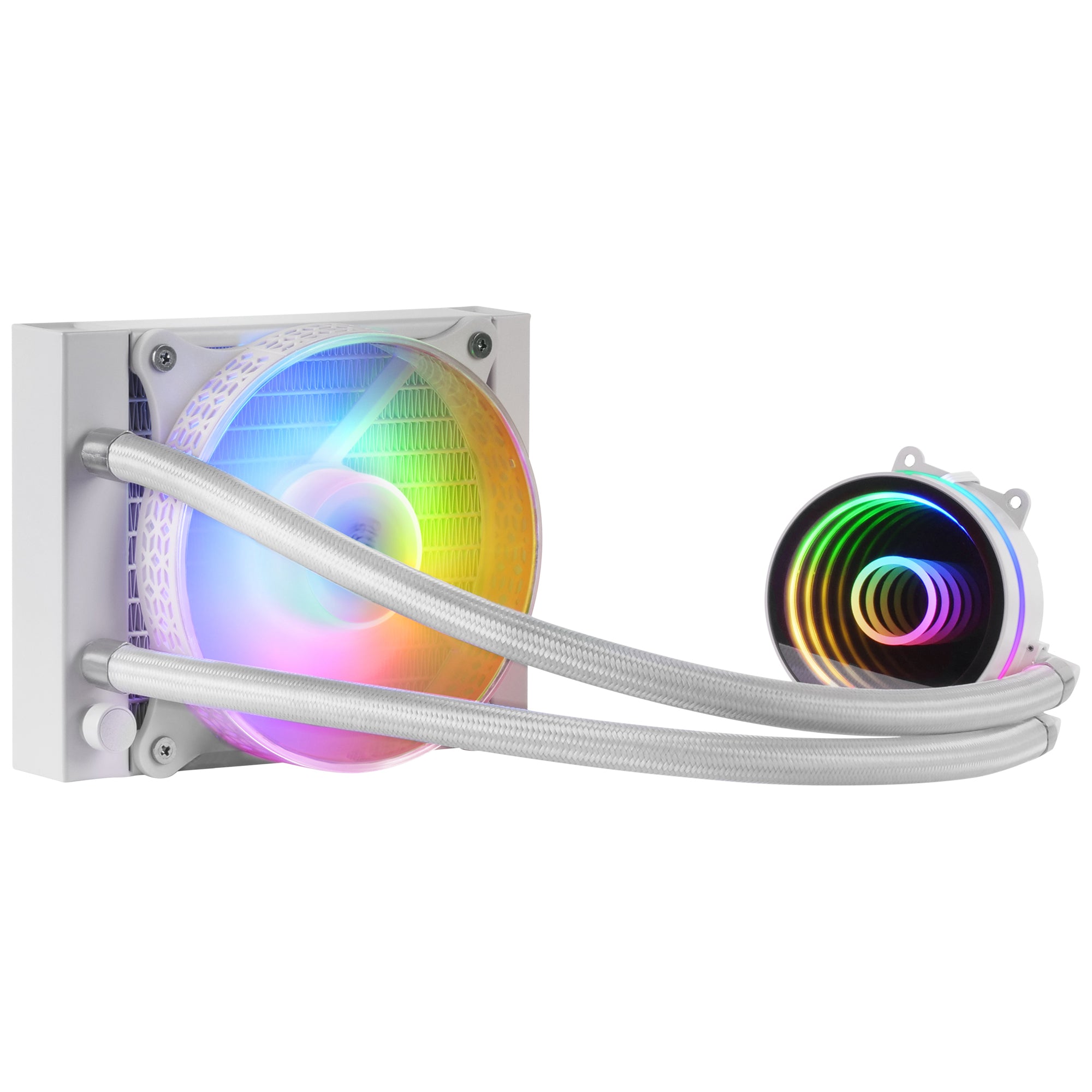 Kit Watercooling AIO Mars Gaming ML-One RGB - 120mm (Blanc)