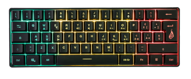 Clavier Gamer Verbatim SureFire KingPin X1 RGB (Noir)