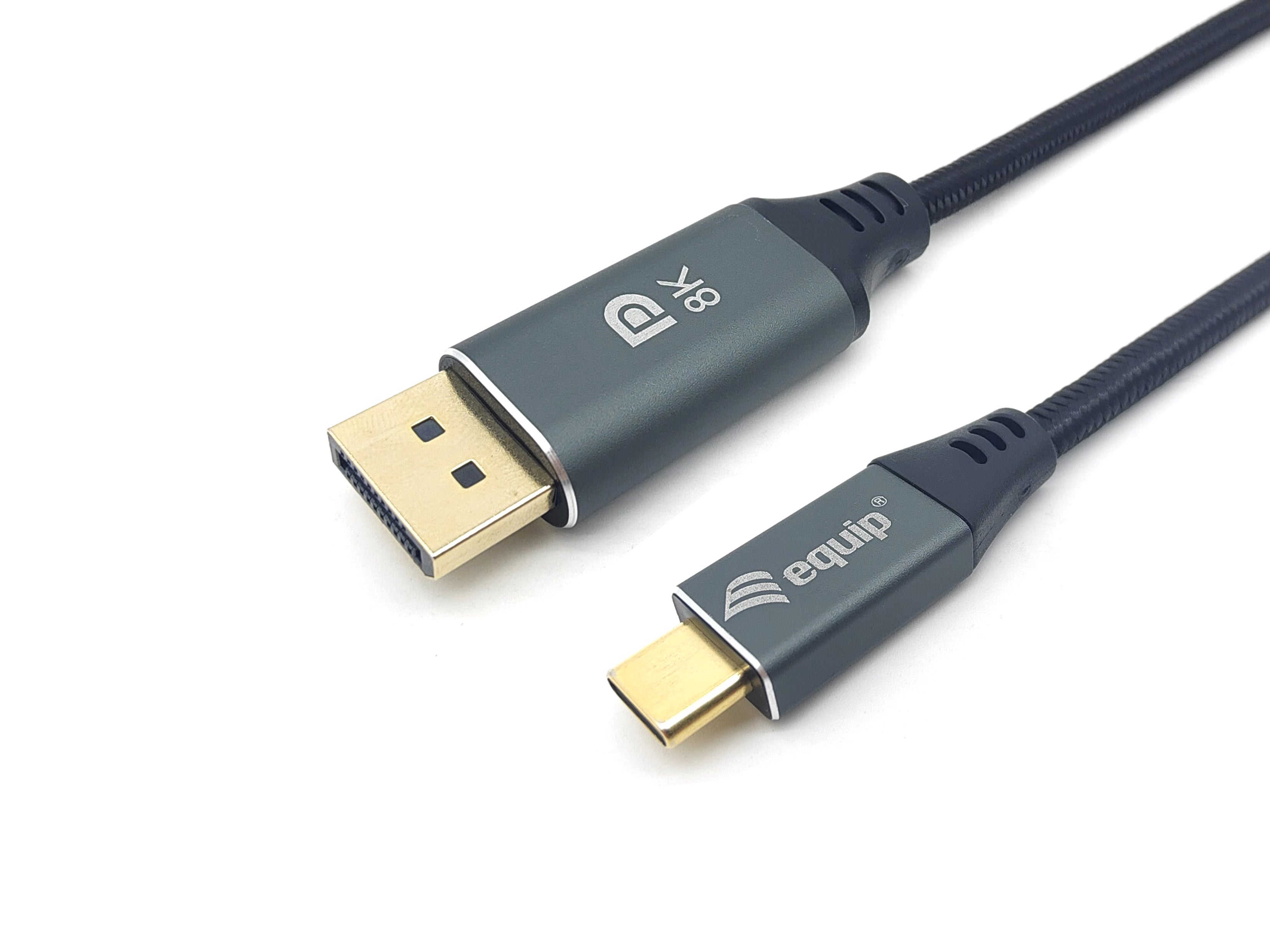 Adaptateur USB-C vers DisplayPort Equip 13342107101 Gris 1 m