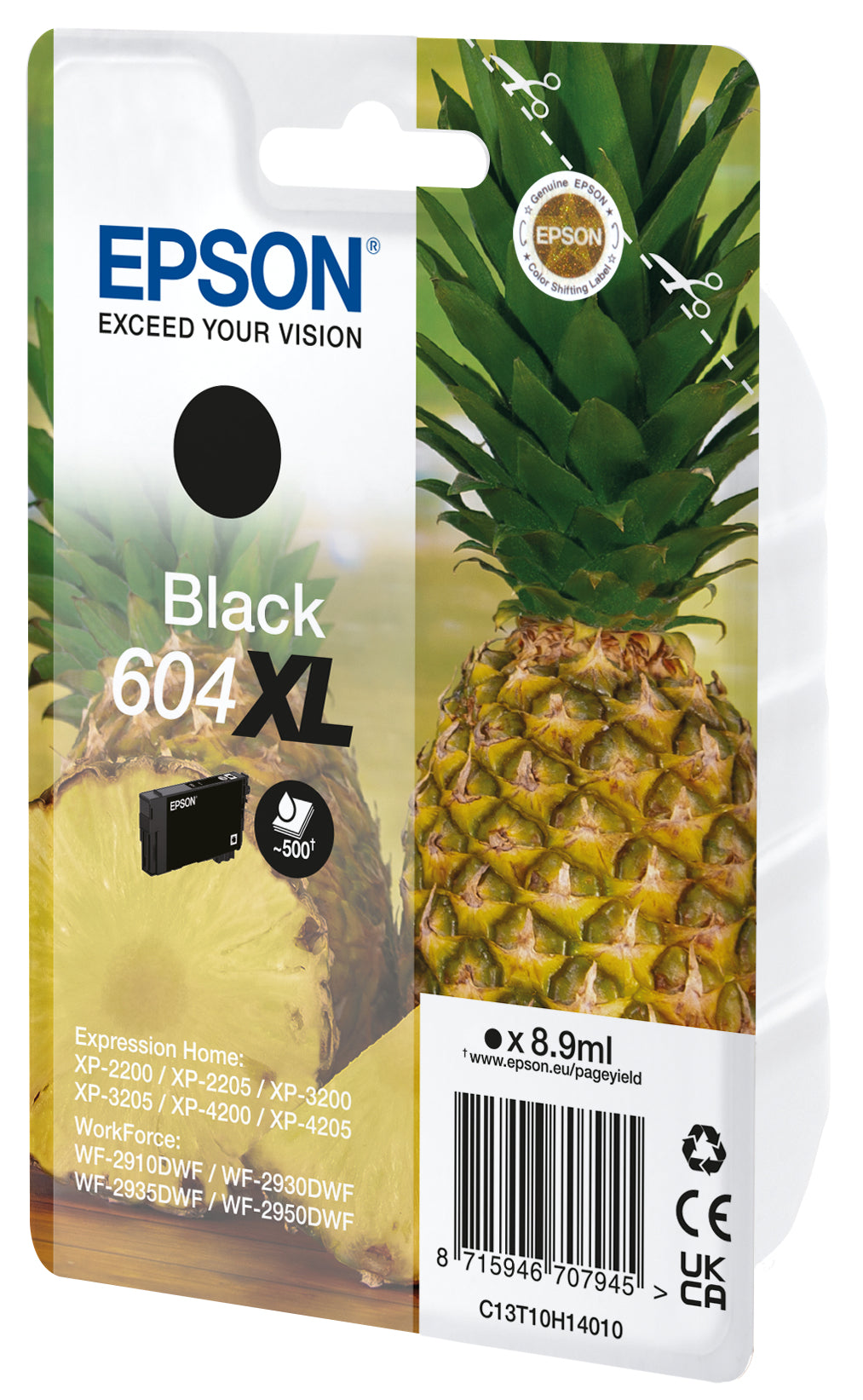 Cartouche d'encre originale Epson 604 XL Noir