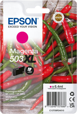 Cartouche d'encre originale Epson C13T09R34020 Noir Magenta