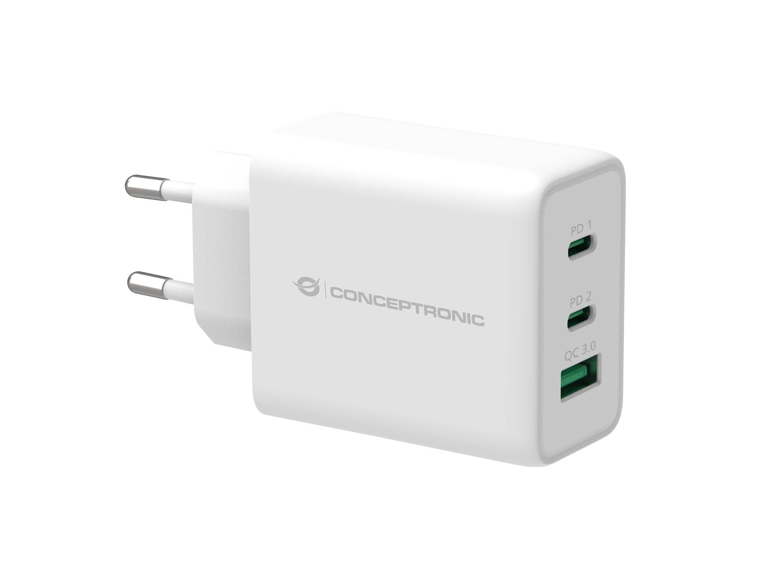 Chargeur mural Conceptronic ALTHEA12W Blanc 65 W