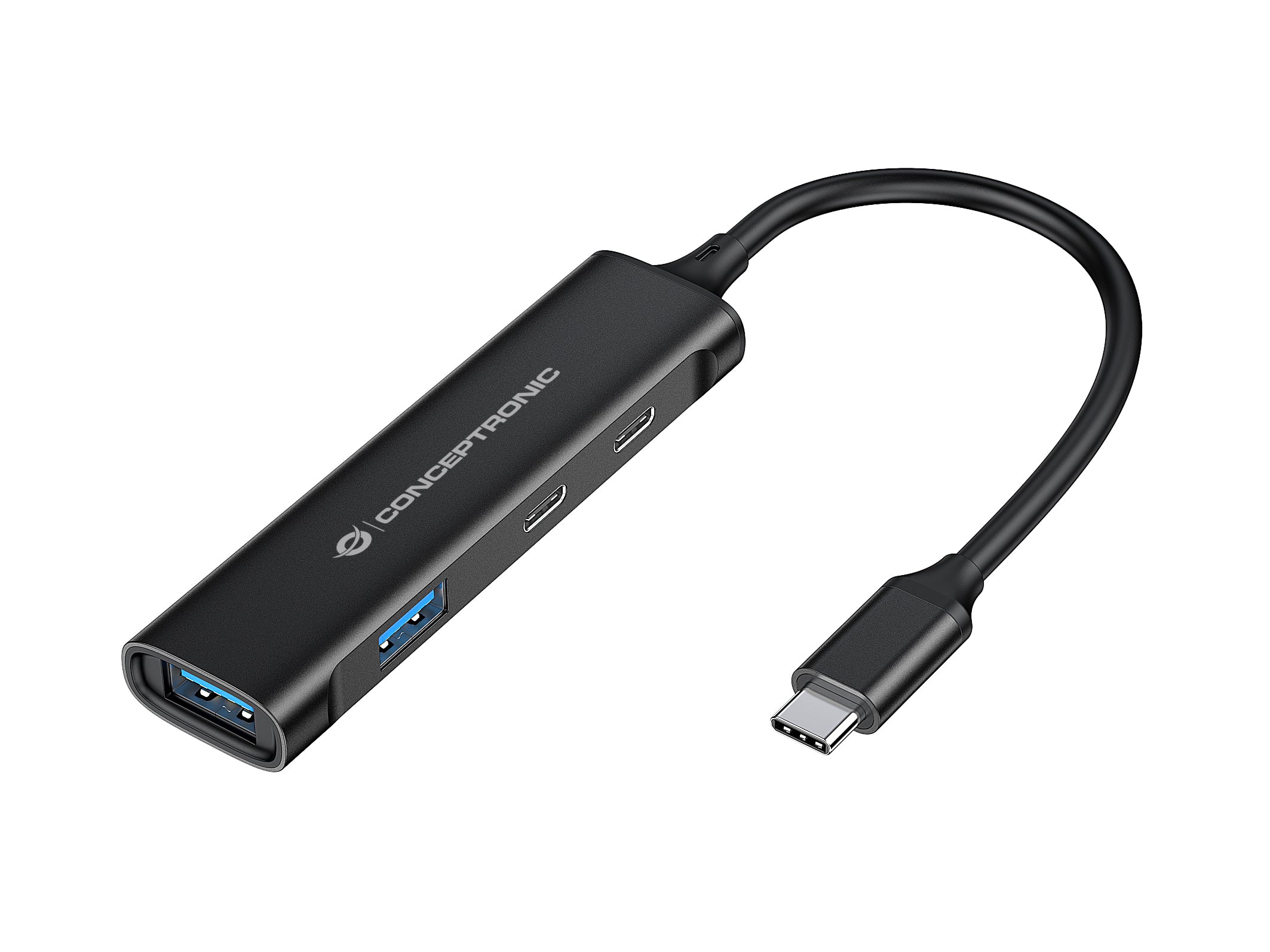 Hub USB Conceptronic 110517707101 Noir 15 cm (1 Unité)