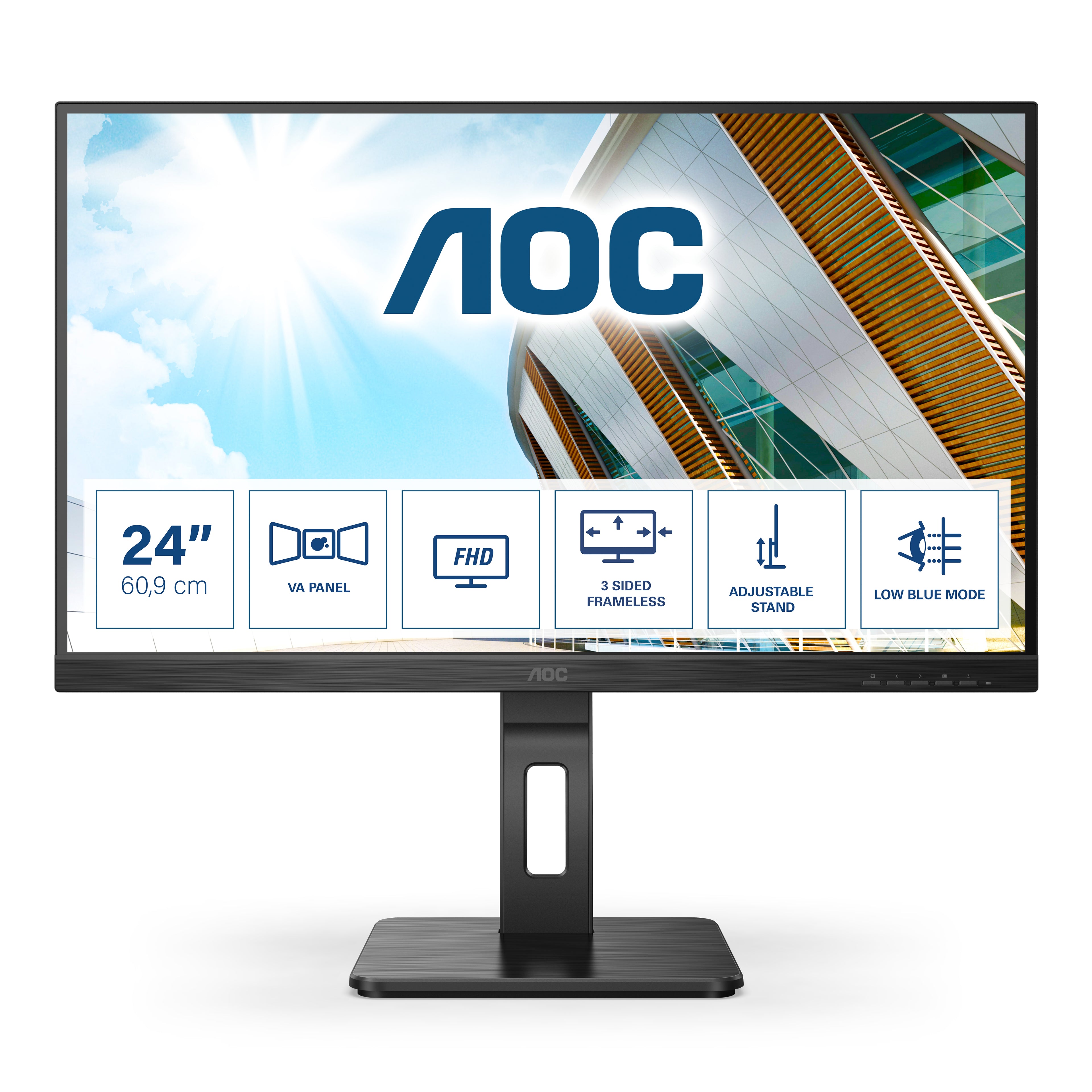 Écran AOC 24P2QM 23,8" Full HD 75 Hz