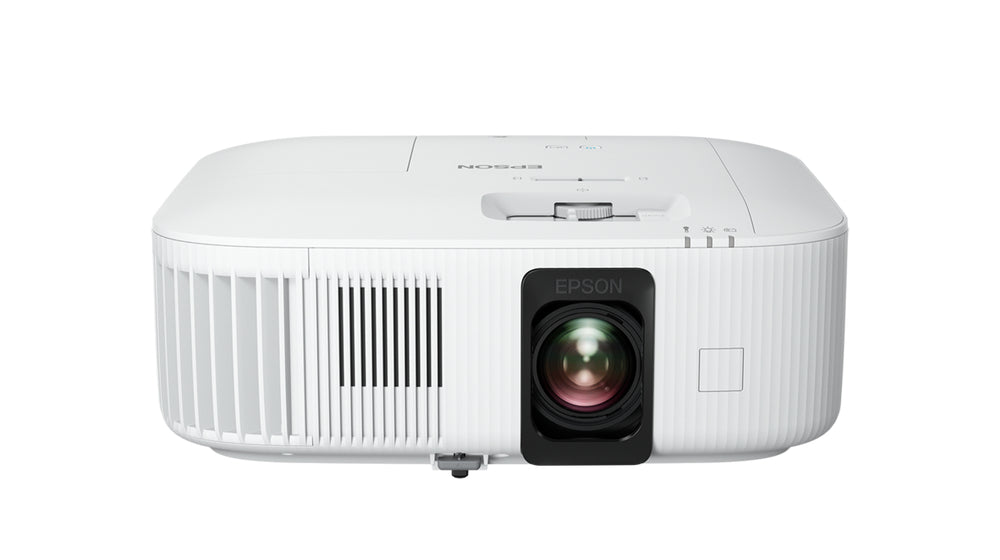 Epson EH-TW6250 - Projecteur 3LCD - 2800 lumens (blanc) - 2800 lumens (couleur) - 3840 x 2160 (3 x 1920 x 1080) - 16:9 - 4K - sans fil 802.11ac - blanc et noir - Android TV